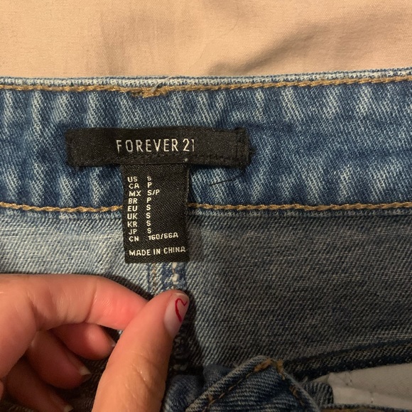 Denim Mini Skirt - Picture 3 of 3